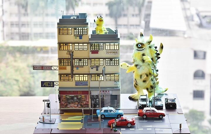 把香港带回家!TINY微影Bd7「香港传统公寓街景」模型开箱制作!