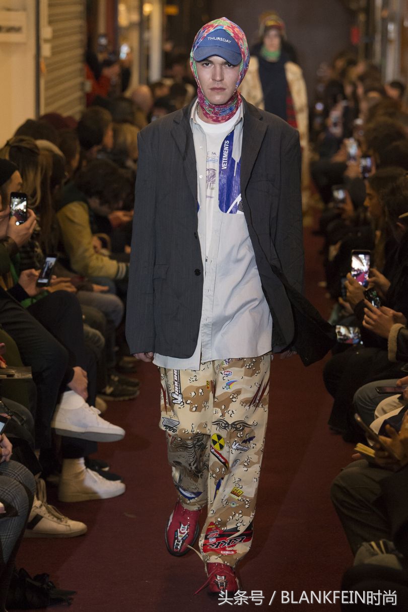 时装周eliesaab秀场,vetements男装发布会