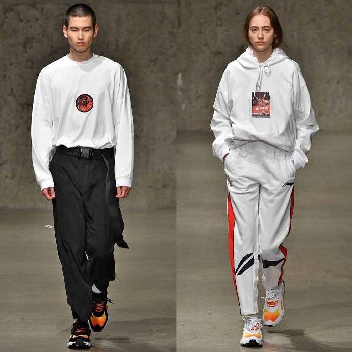 中国李宁亮相时装周引来全球惊叹！想不到“西红柿炒蛋”这么潮？