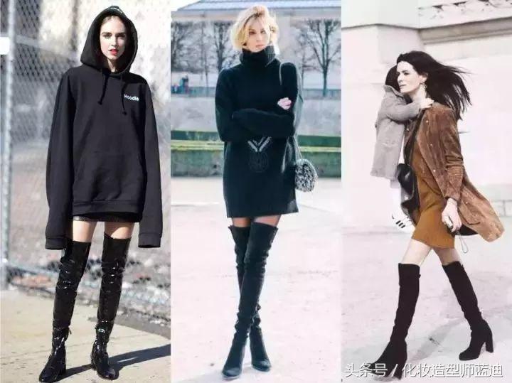 过膝长靴怎么穿比较好看,过膝长靴怎么搭配更好看冬季