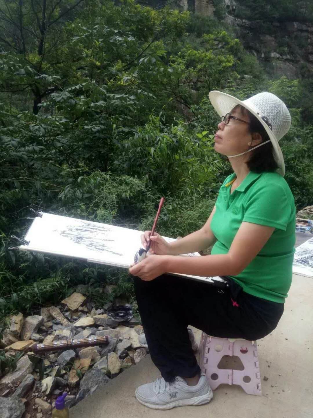 阳阳说画,阳阳说画展作品