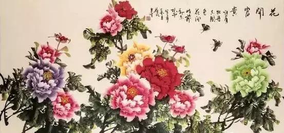 果果小写意牡丹画法教学视频,王绣写意牡丹画法零基础视频