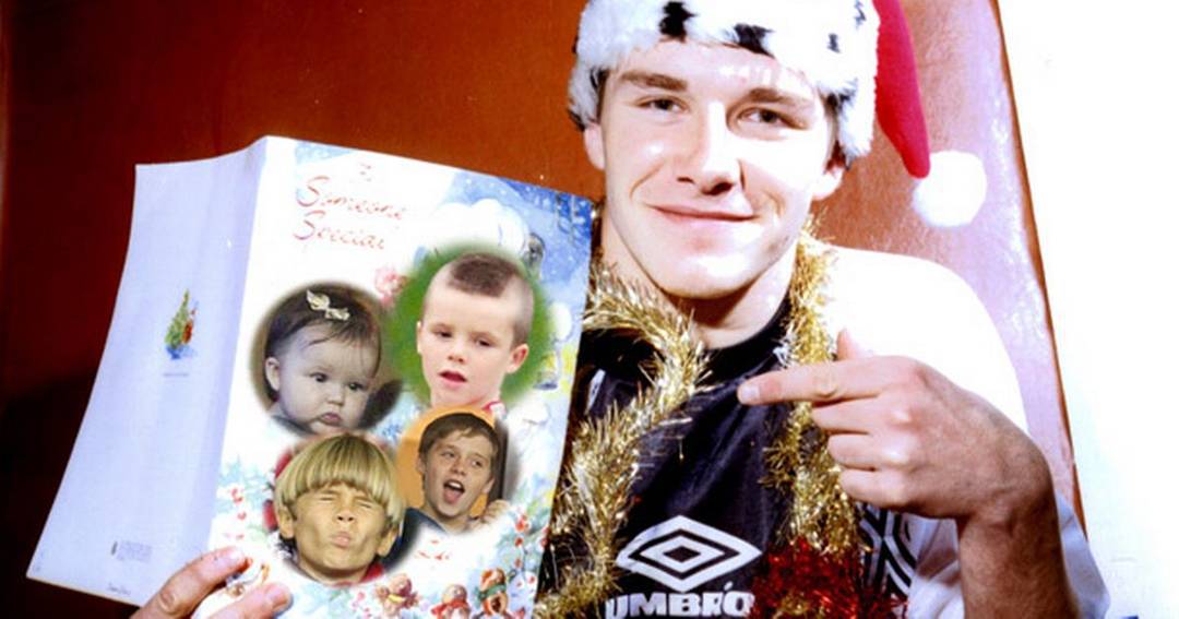 小七的名字终于落实了!贝克汉姆用毛笔亲自书法:小七!