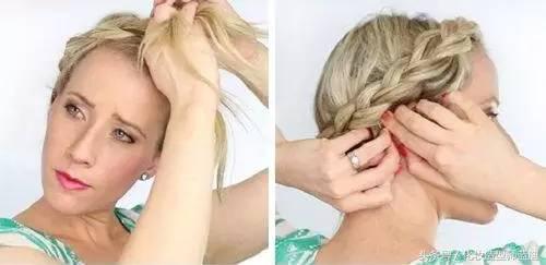 一根麻花辫简单编发从头到尾,麻花辫编发简单易学教程