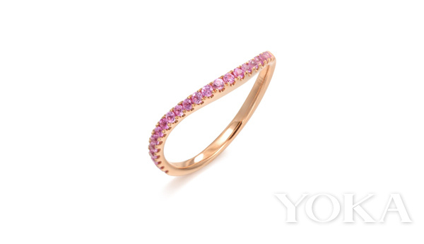 ins上最火的戒指叠戴方法,素圈粗戒指叠搭戴法