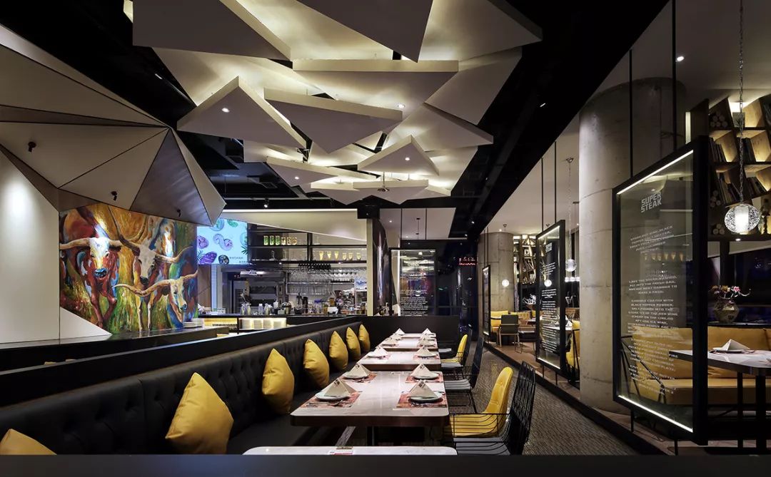 艺鼎新作｜钻石般璀璨的格调空间，牛扒馆很“牛”！
