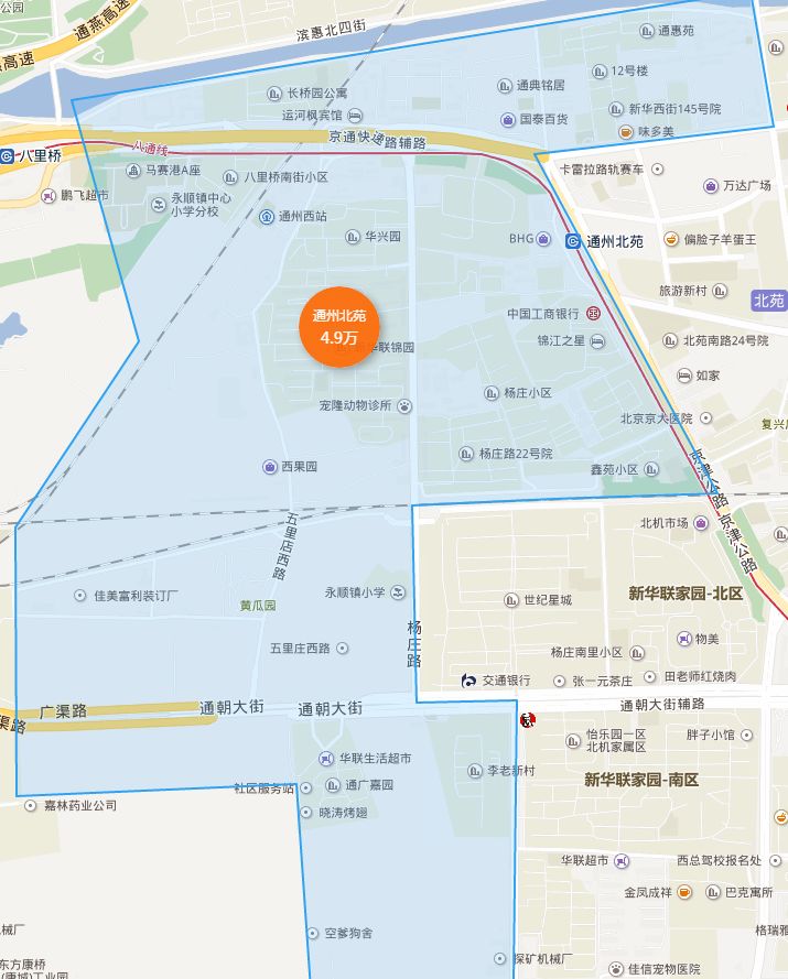 北京通州二手房多少钱一平,北京通州二手房多少钱一平方