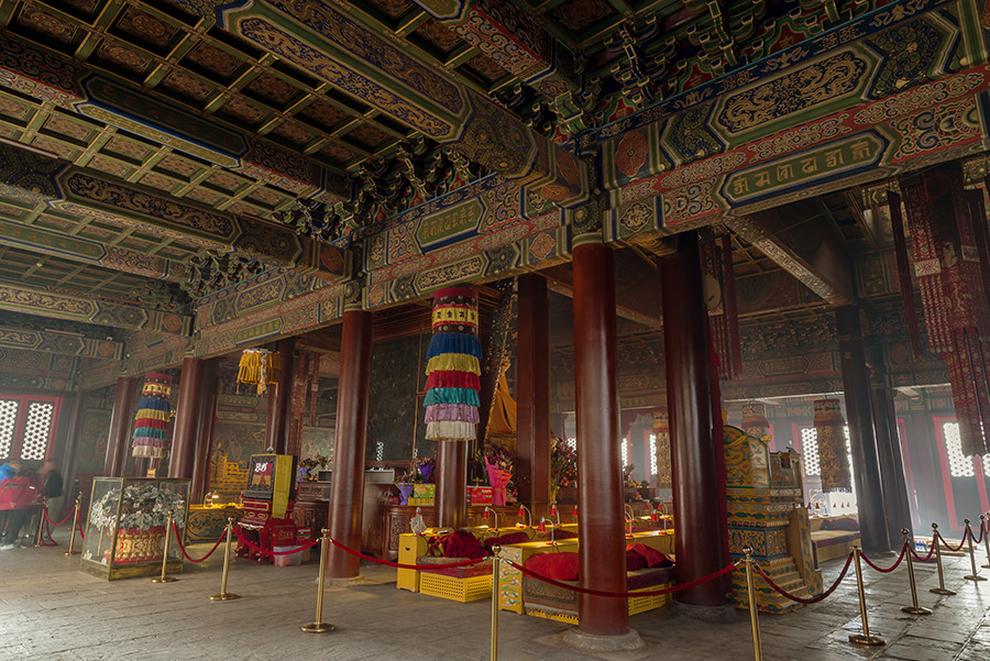 雍和宫朝圣之旅地图,雍和宫拜访年轻人