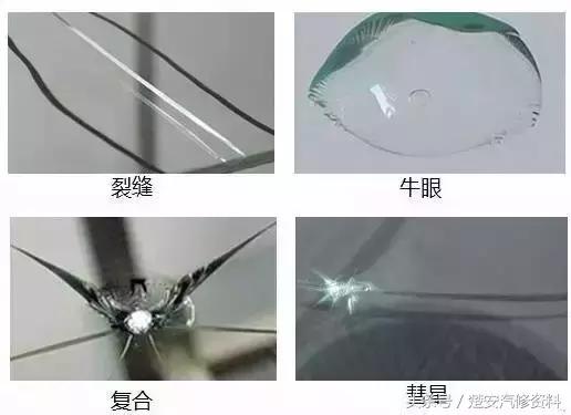 挡风玻璃有裂痕怎么办,如果玻璃破了要用什么方法