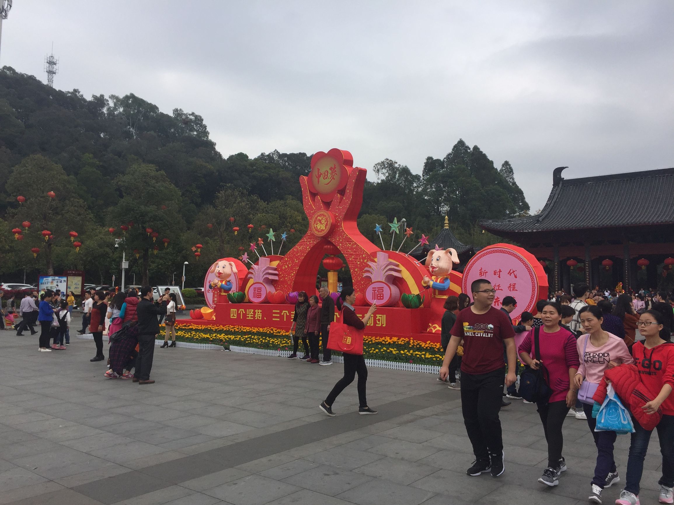 东莞旗峰公园灵异事件,东莞旗峰公园寺庙