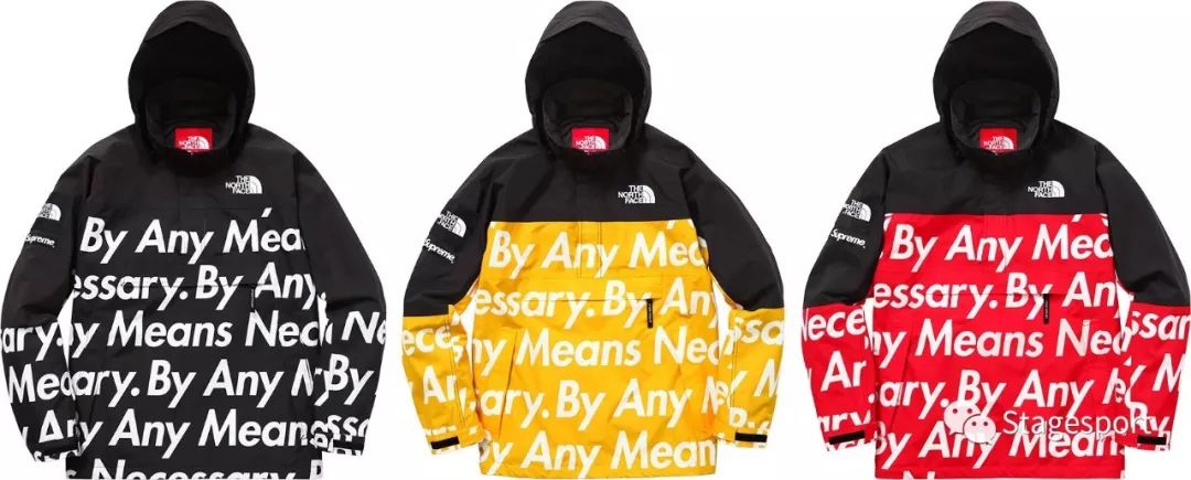 supreme重磅衣服,supremethenorthface抓绒夹克