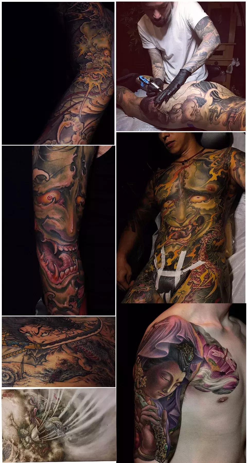 国际艺术纹身展,2019上海国际纹身艺术嘉年华亚军