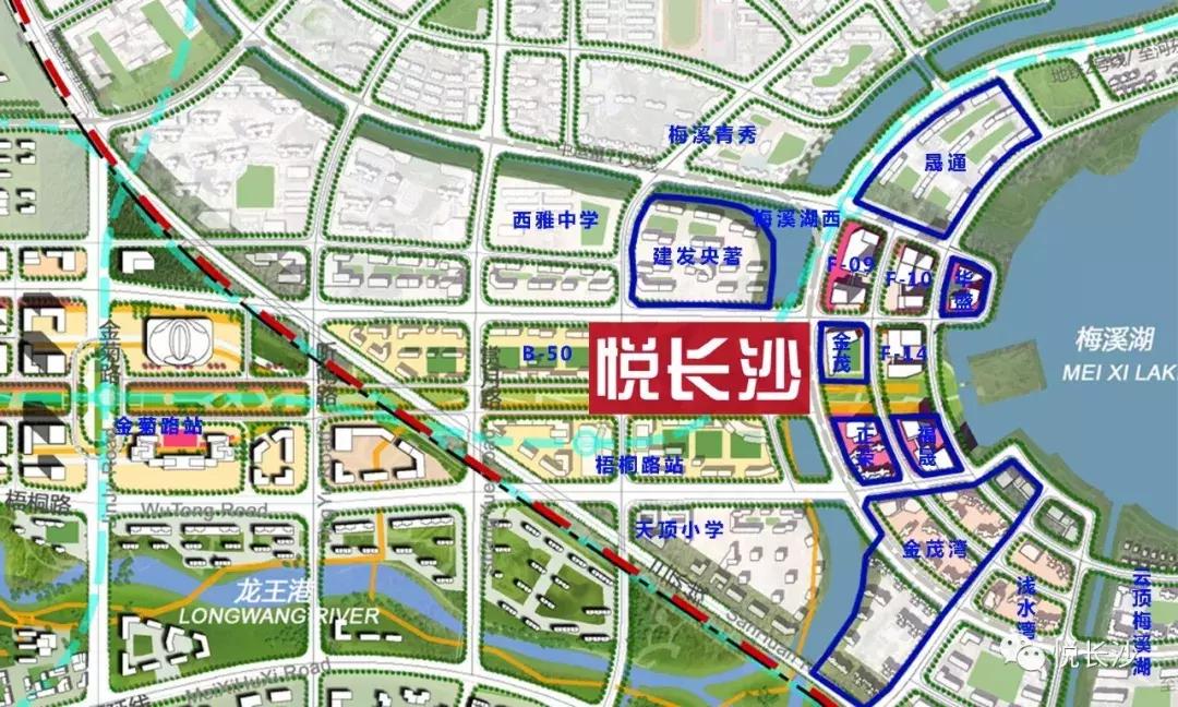 梅溪湖一期最佳地段,梅溪湖正荣府效果图