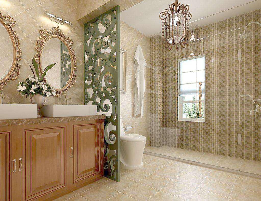 卫生间地砖选什么样的好看,卫生间地砖选纯色好还是有花纹的