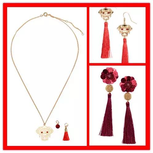 过年提前准备的过年好物,给自己准备的新年首饰