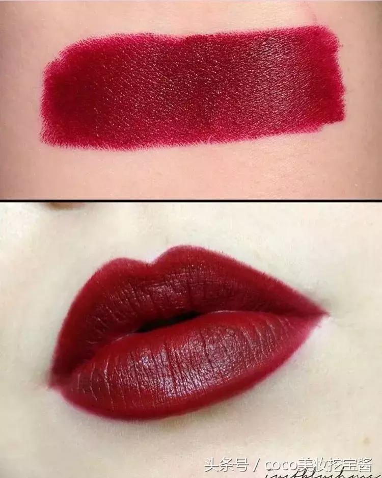 mac口红rubywoo和迪奥999哑光,mac口红ladydanger真人试色