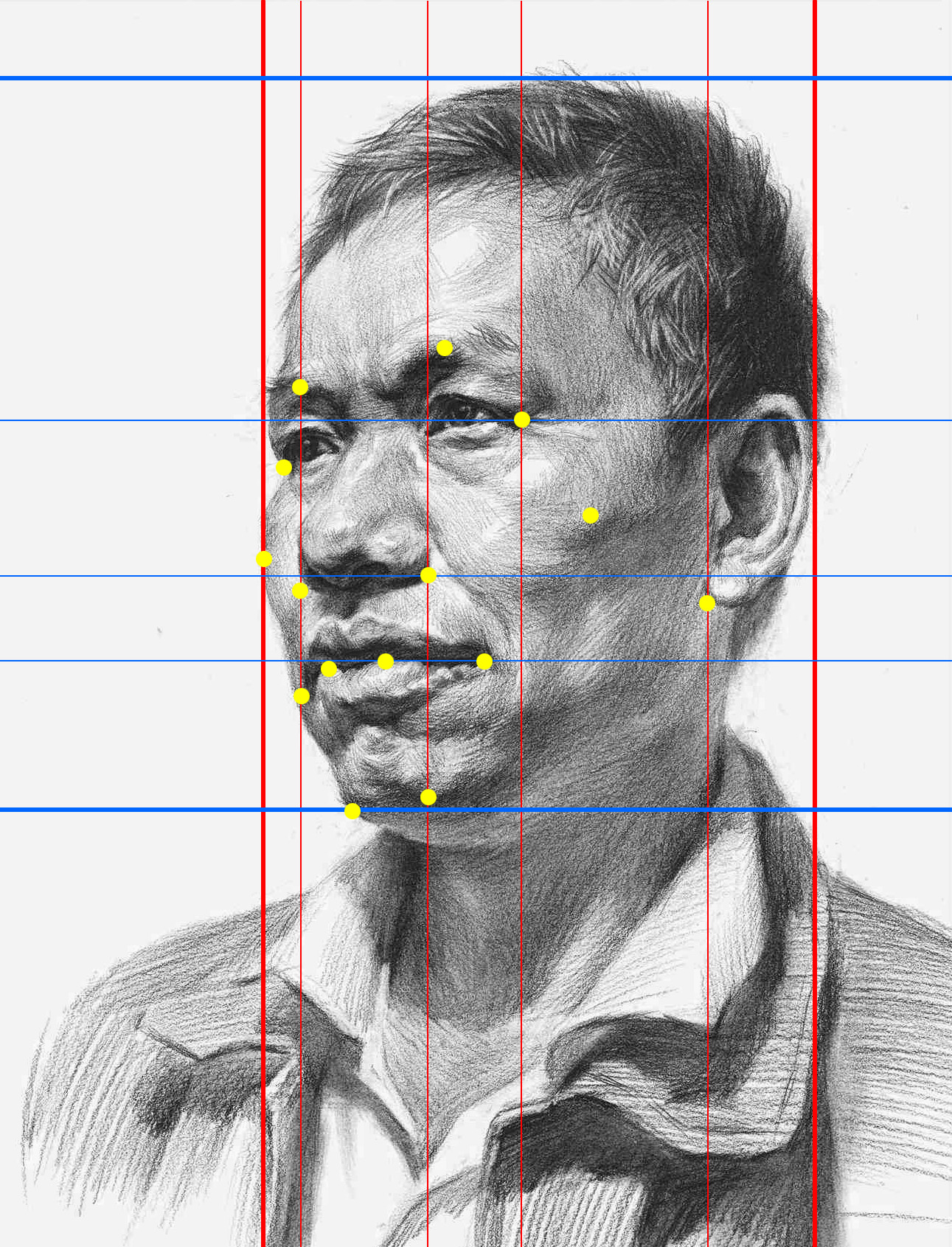 素描不整体怎么办,素描五官不清晰怎么办