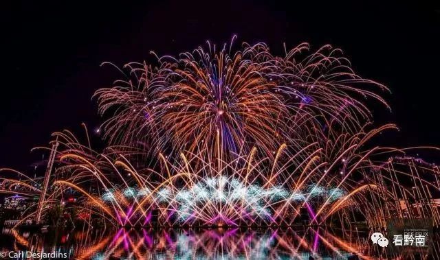 都匀梦幻西游焰火秀,都匀焰火节