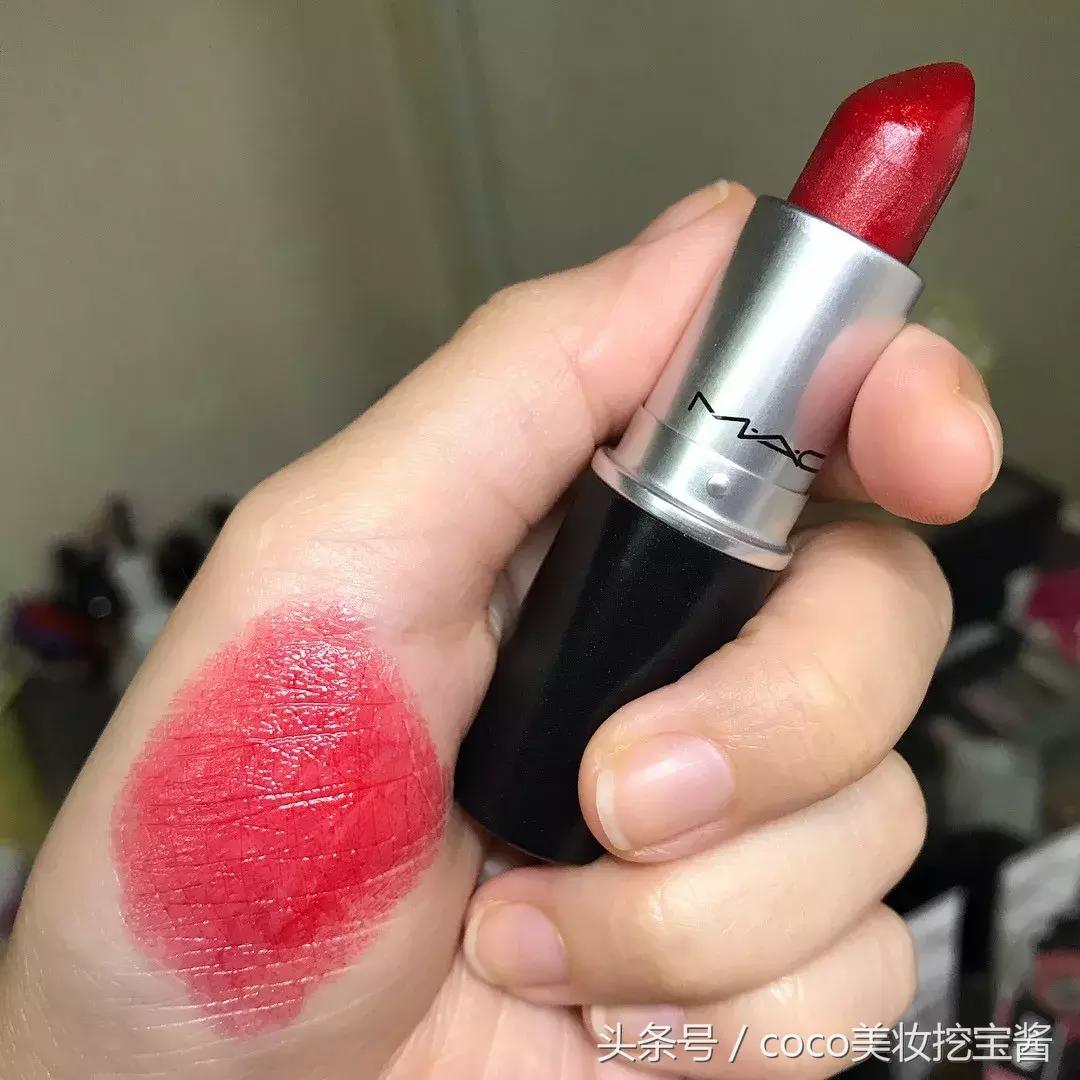 mac口红rubywoo和迪奥999哑光,mac口红ladydanger真人试色