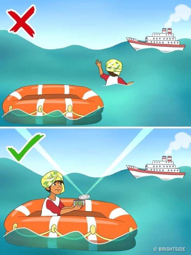 在大海被困怎么办,海边自救小技巧