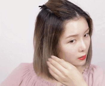 内扣外翻层次发型短发,女生短发泡面头适合什么发型