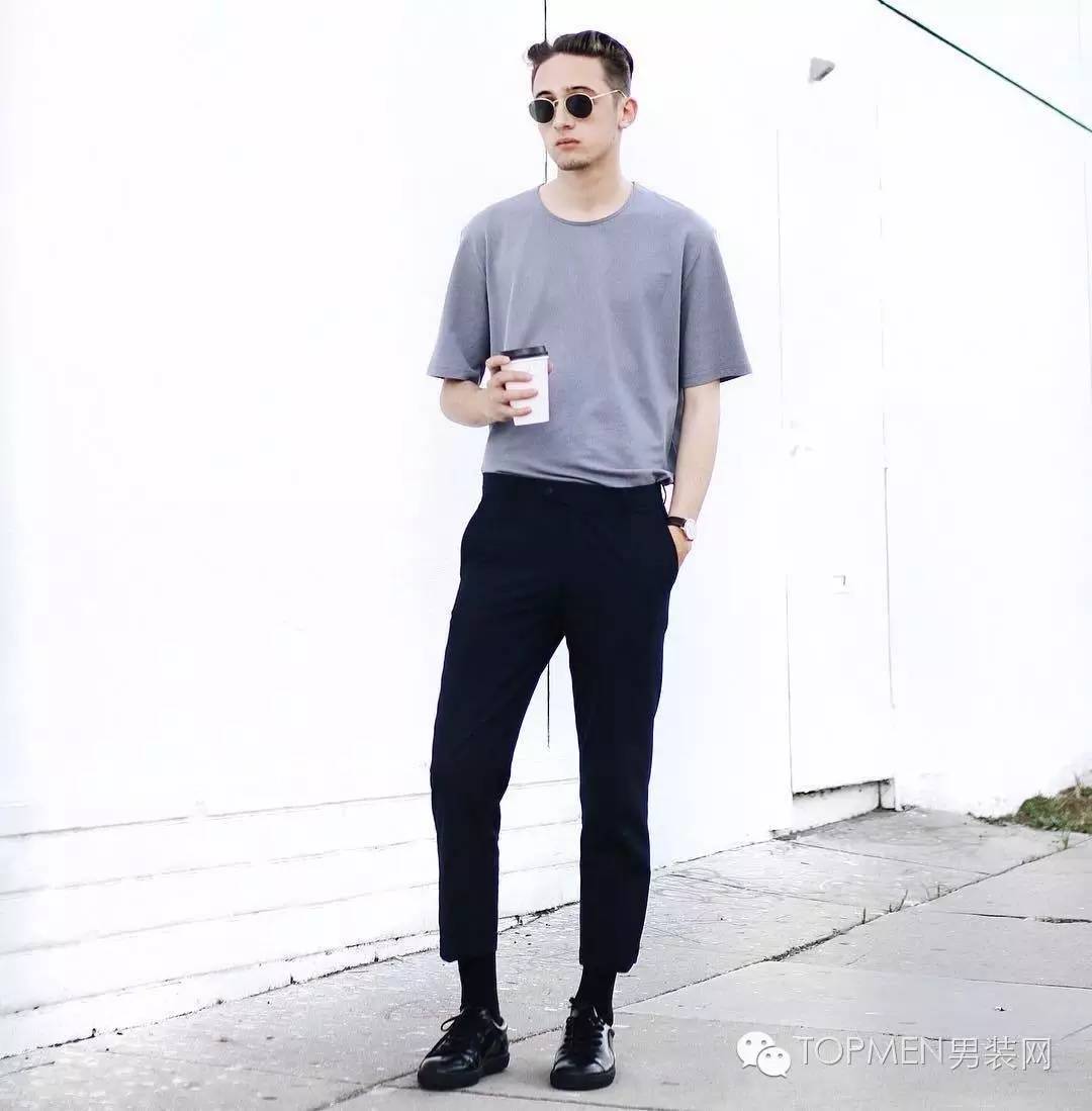 夏日男装带图案,男装夏日穿搭颜色