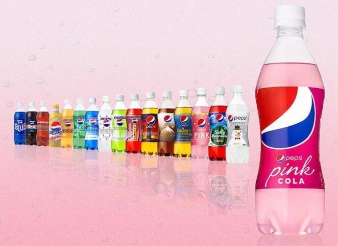 五种可乐口味饮料,五种可乐