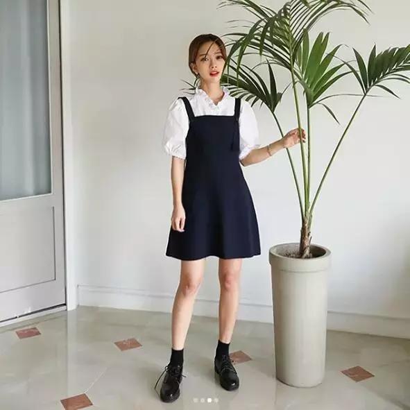 光腿神器怎么搭春季,清爽百搭的显腿神器