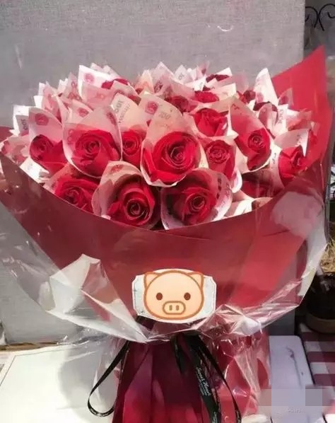 三八女人节送你一束有钱花,三八女神节送你有钱花