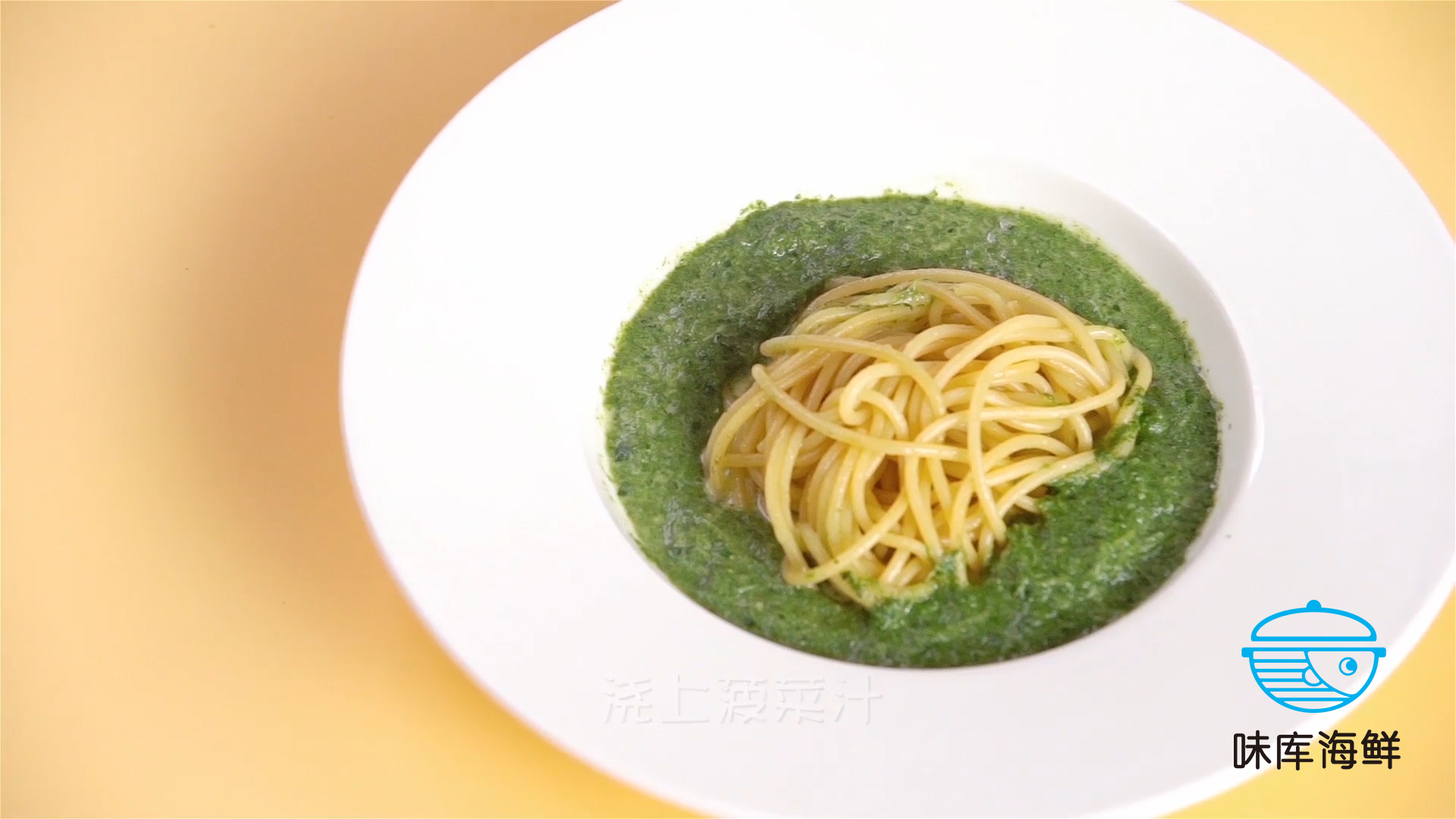 意式奶油蒜香虾意面,奶油柠檬汁虾意面