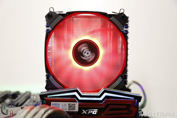 冰魄argb风扇,冰魄双光圈风扇