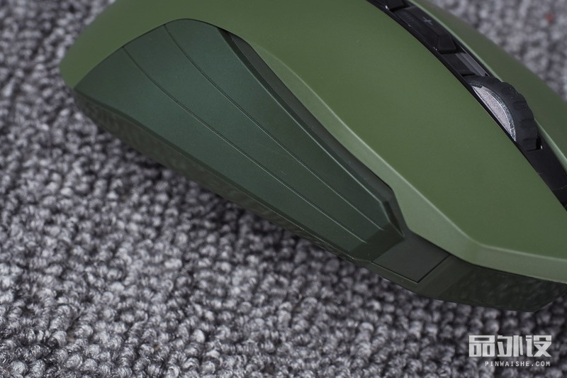 达尔优牧马人em915鼠标拆解,达尔优em915黑色裂纹版游戏鼠标