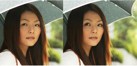 小眼睛拍照如何拍出大眼睛效果,摄影后期可以把暗光拉亮吗