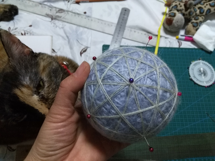 美轮美奂手鞠球制作经典教程,手鞠球制作装饰