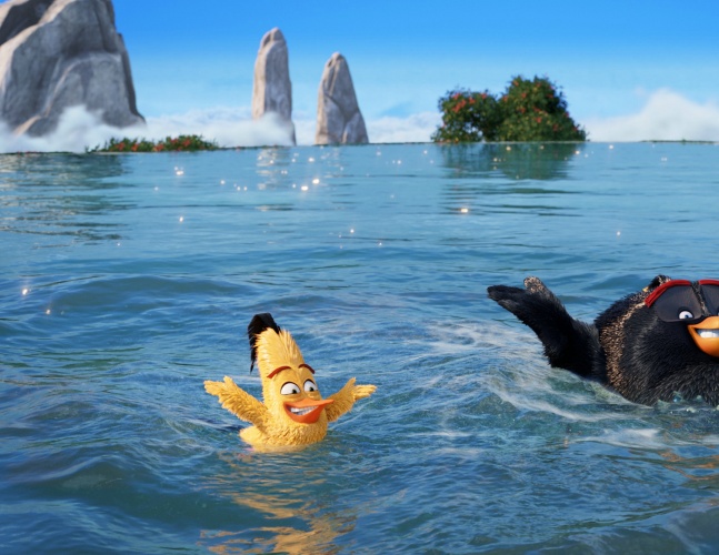 愤怒的小鸟海报手绘,愤怒的小鸟宣传海报