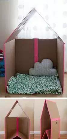 废旧纸箱改造的创意手工,废旧塑料纸箱改造创意小盒子