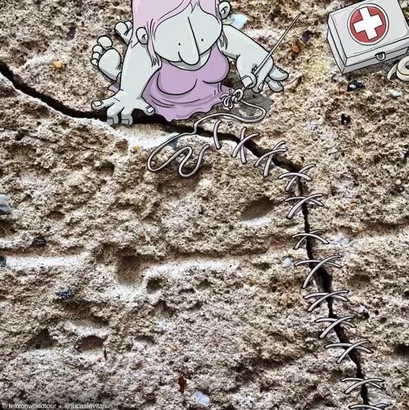 一组脑洞大开的小漫画,脑中构思了一部有意思的创意漫画