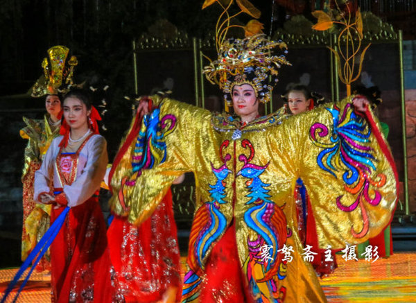 西安华清宫长恨歌实景,华清宫长恨歌舞剧大型实景演出