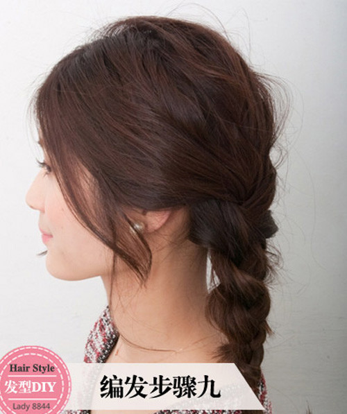 优美的编发,简单编发教程好看视频