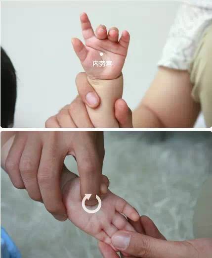 小儿推拿止咳化痰手法图解,小儿推拿三分钟退烧手法图解