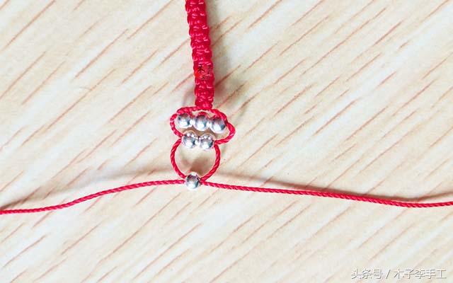 黄金蝴蝶结戒指编绳最新款式,小米珠蝴蝶结戒指串珠教程