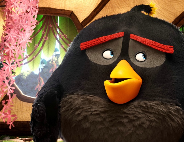 愤怒的小鸟海报手绘,愤怒的小鸟宣传海报