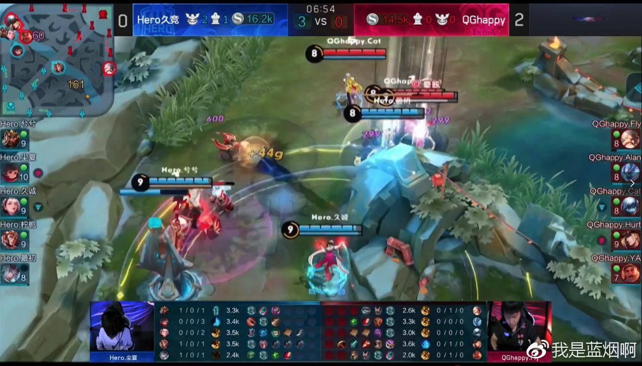 王者荣耀触手蓝烟直播,触手直播蓝烟花木兰