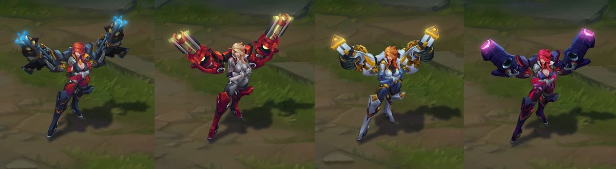 女枪皮肤武装战姬,武装战姬皮肤有几个炫彩