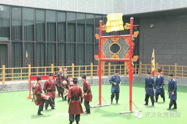 参观临淄区足球博物馆,临淄区足球文化