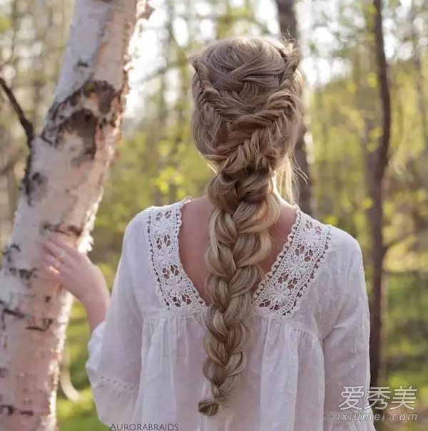 手残党也能学会漂亮又简单的编发,超简单的编发手残党也能学会