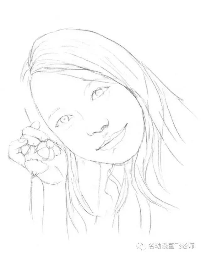 肖像素描初学者教程,人体肖像素描简单的教程