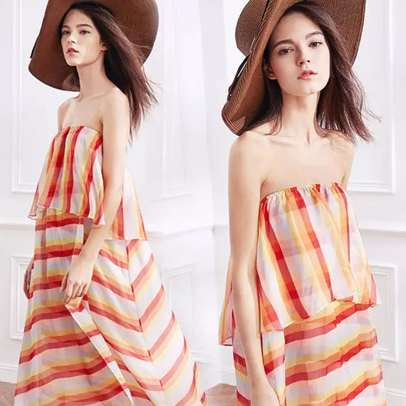 轻薄凉快夏季连衣裙,热天凉快连衣裙新款