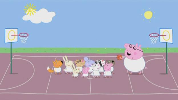 粉红猪英语动漫,粉红猪和苍蝇动画片