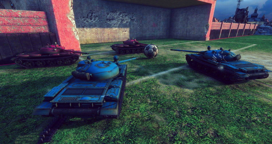 坦克世界踢足球模式,坦克世界喀秋莎模式